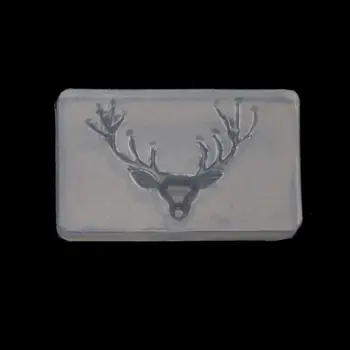

Deer Lock Key Crown Coin Heart Bird Pendant Resin Silicone Molds Jewelry Tools 634D