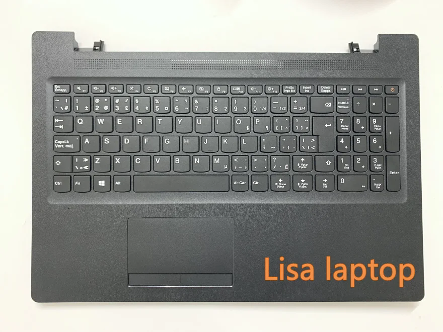 Для lenovo e52-80 e52-70 uppercasesml80t7 UK cfrkb texblk C-cover с клавиатурой 5CB0L46223