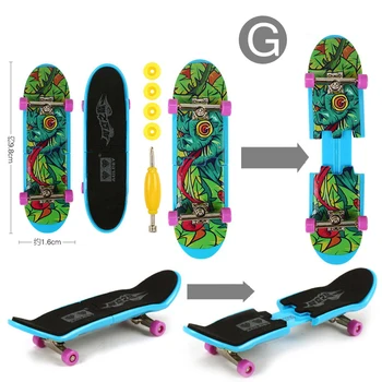 

finger skate board competitive enhanced Deck Stents Scrub Vinger Scooter Skate Boarding Classic Game Toys Finger skateboard Tech