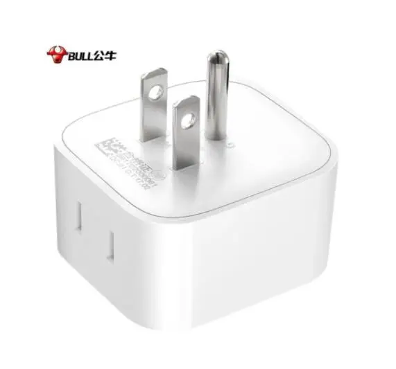 BULL GN-L01A use in America japan travel Converter socket converter 3pins plug US Power AC Adapter Plug