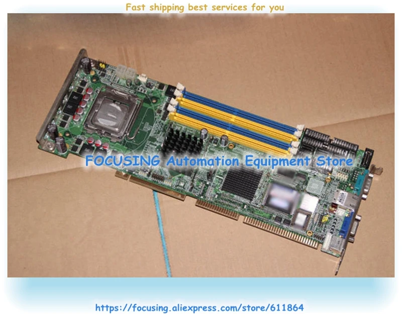 Оригинальный PCA-6190VG REV: A1 Промышленная материнская плата