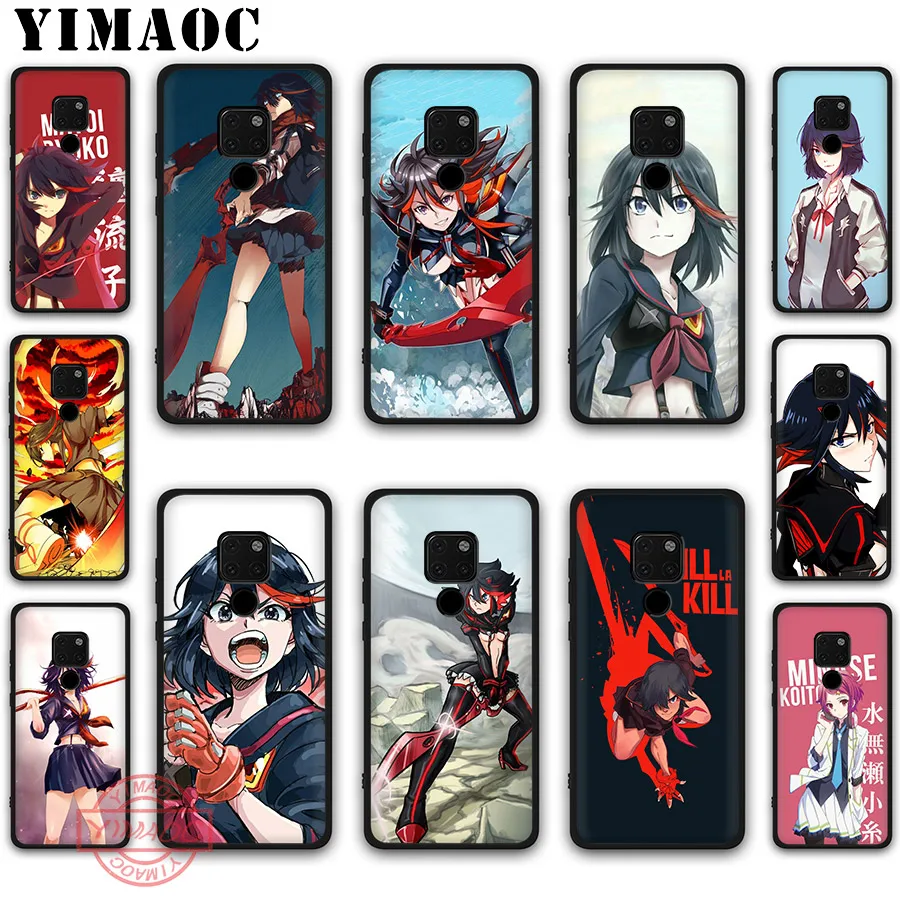 

YIMAOC Anime Kill La Kill Soft Silicone Case for Huawei Mate 10 20 30 Lite Pro Nova 2i 3i 3 4 5i 2 Lite