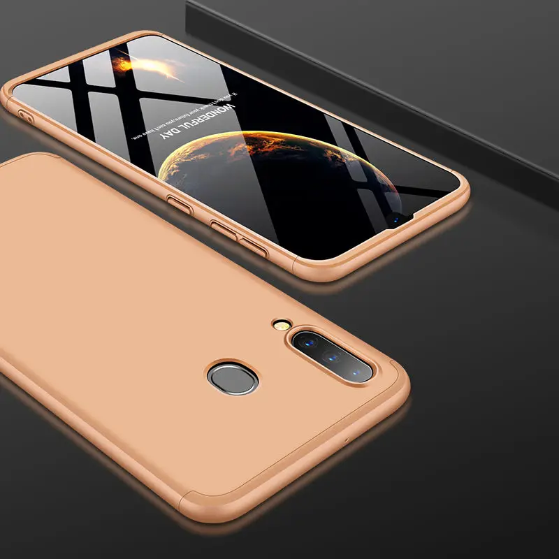 Для samsung Galaxy A40S чехол A40S 360 градусов полный чехол матовый чехол для samsung Galaxy A40S крышка со стеклянной защитой