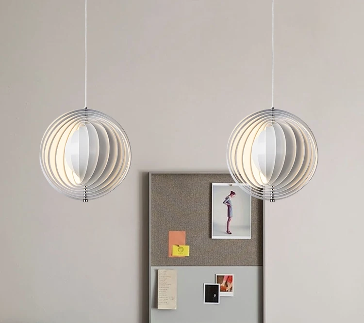 PANTON MOON SUSPENSION LAMP -  white pendant lights