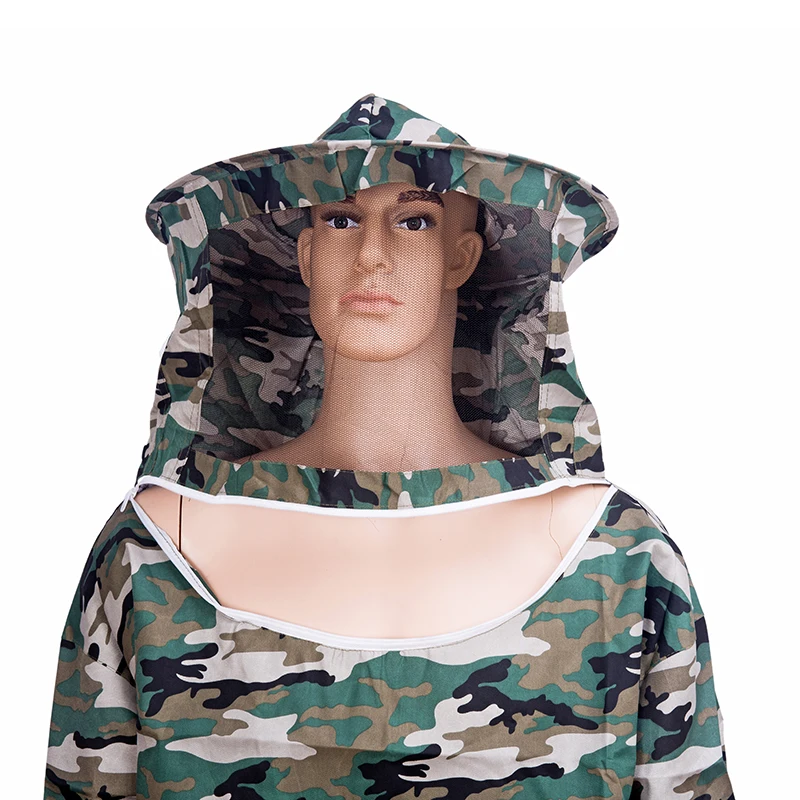 1pcs beekeeping coat overalls for beekeeper suit camouflage anti mosquito clothing apiculture Beekeeping equipment supply tools