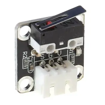 

5PCS X/Y Axis Limit Switch 3Pin N/O N/C Control Micro Switch for CR-10 Ender3 3D Printer Parts Accessories