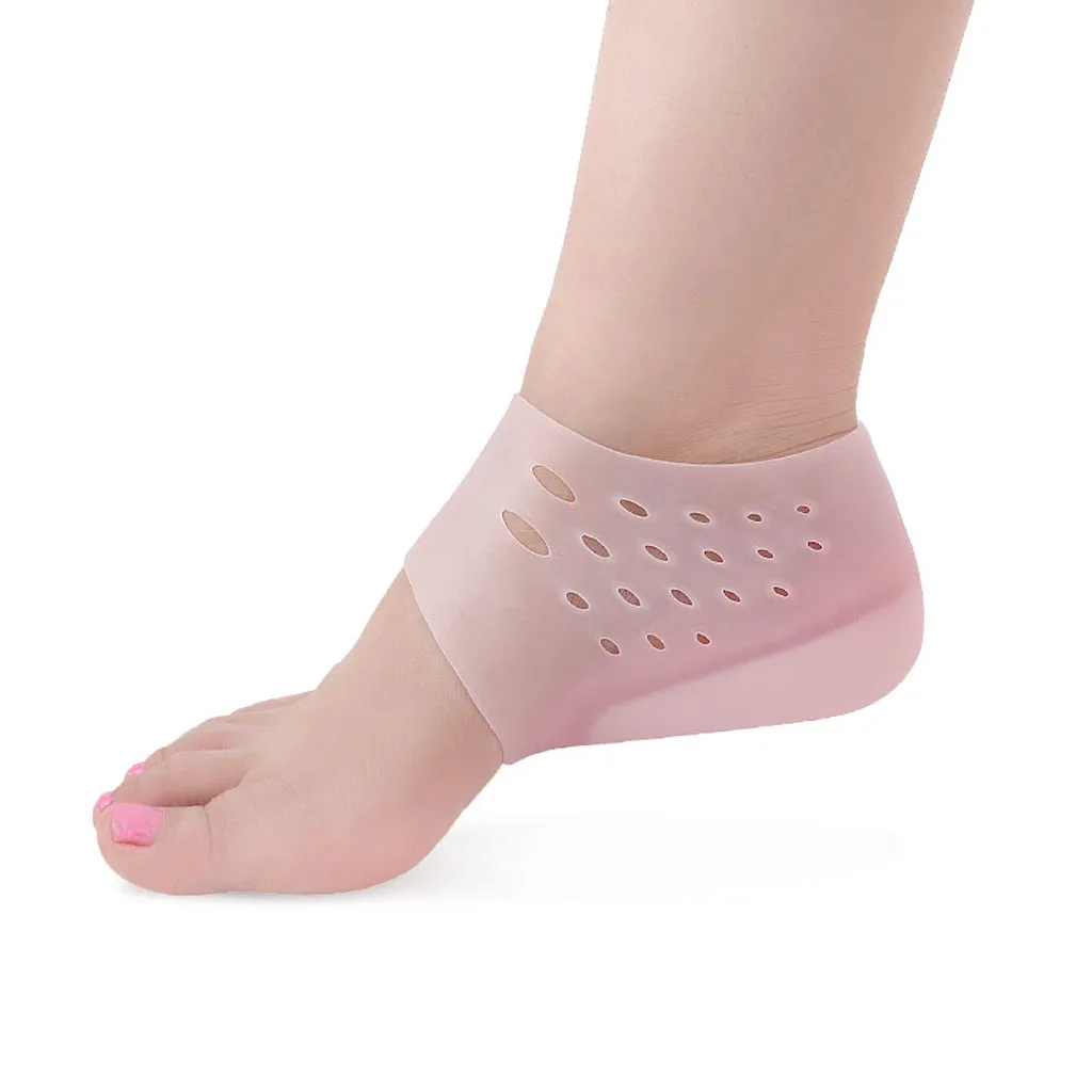 Силиконовая защита и уход за кожей пятки чашки для лечения трещин пятки-увлажняющие носки пятки защита ног Прямая поставка