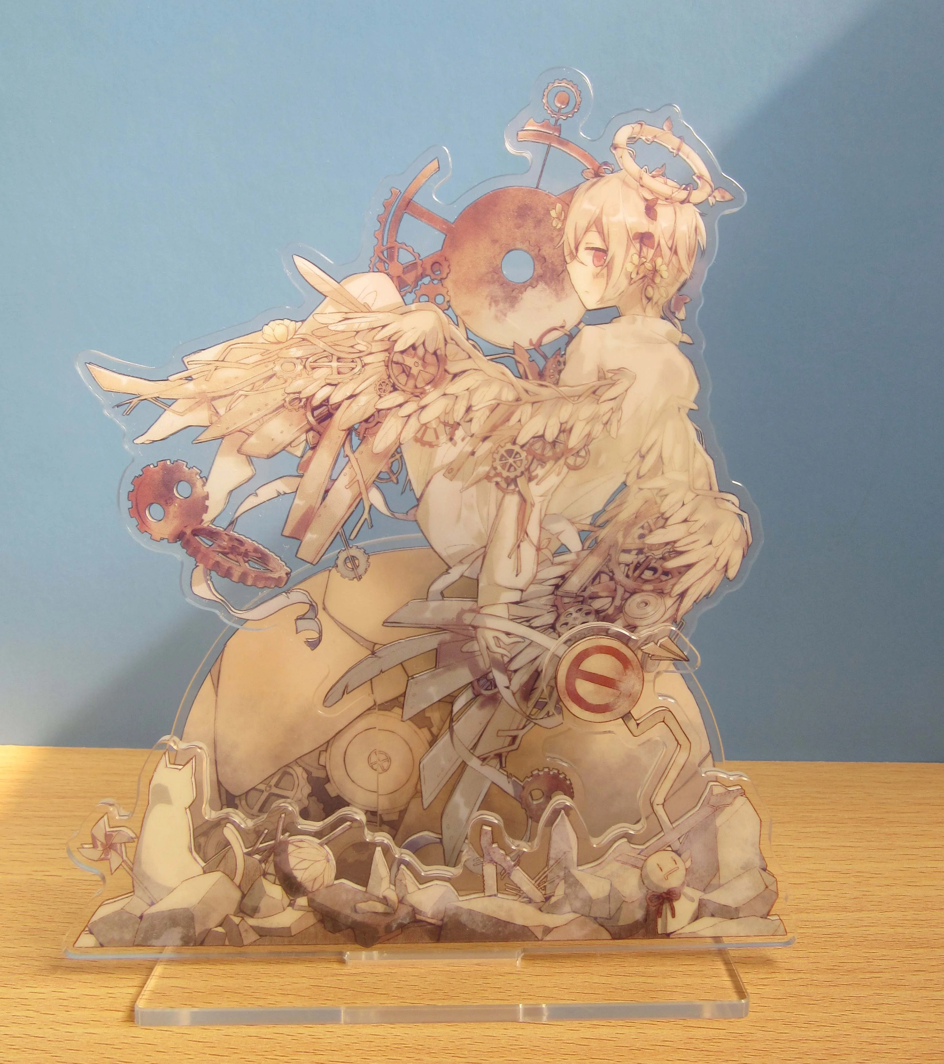 Акриловая подставка Nicinico Mafu Mafumafu まふ ふ Acrylic 2 стороны |