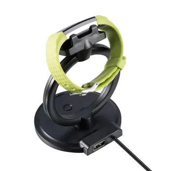 

New 2IN1 USB Stand Charging Cradle Dock Holder for fitbit charge 2 Desk Charge Station Mount for Mobile Phones qyh