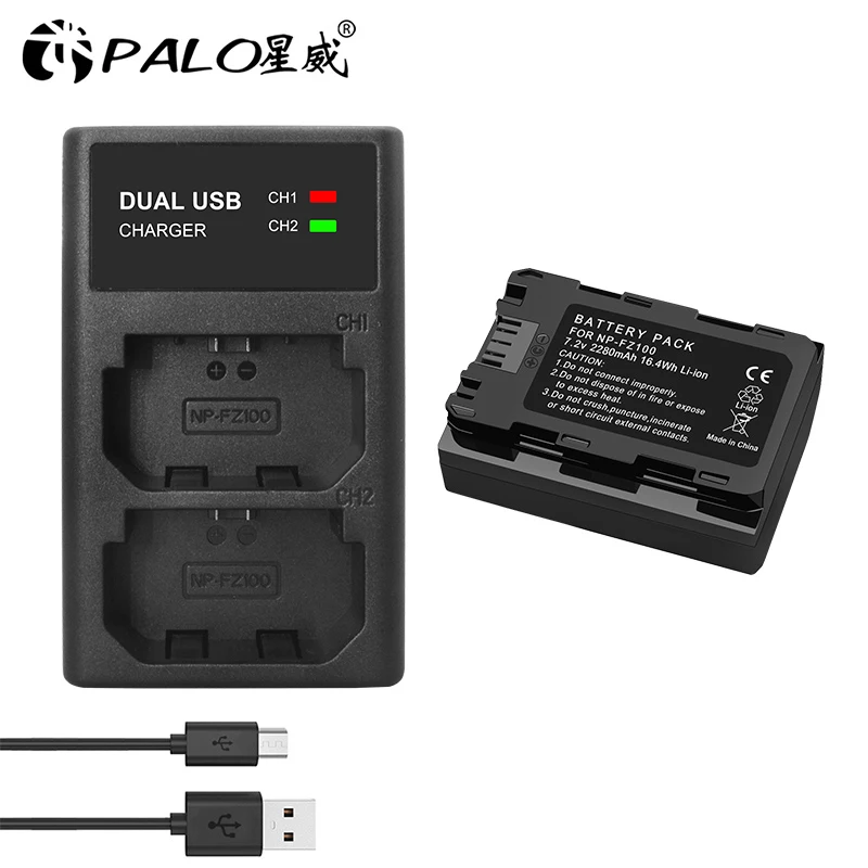 Np-Fz100 Np Fz100 Np Fz100 Npfz100 Batteria Fotocamera Per Sony Np-Fz100 Caricabatterie, Bc-Qz1, Sony A9, A7R Iii, A7 Iii, Ilce-9