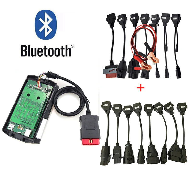 2019 для autocome tcs cdp pro delphis 2016R0 keygen bluetooth usb scan obd2 сканер диагностический инструмент + 8