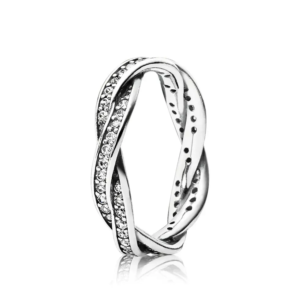 Модное новое 925 пробы Серебряное Cz обольстительное кольцо для обрезания, элегантное Оригинальное женское ювелирное изделие, лучший подарок