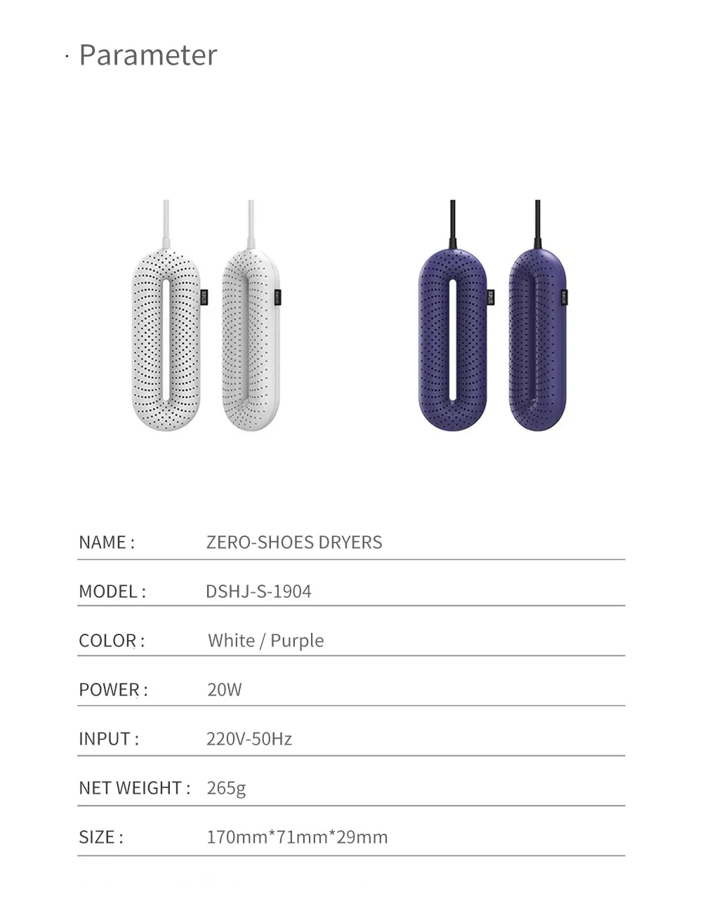 Новинка Xiaomi Sothing портативный бытовой Электрический Стерилизации обуви сушилка для обуви УФ постоянная температура сушки дезодорирования