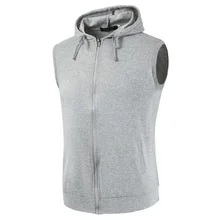 Новинка лета, стильный мужской жилет с капюшоном, летняя одежда, кардиган с капюшоном, жилет с капюшоном Dl271