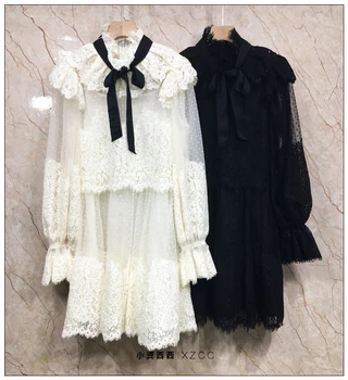 

2020 New arrive autumn women lace dress