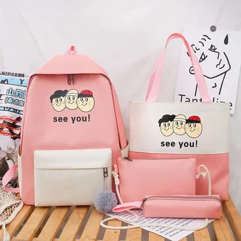 

Female Small Backpack Designer Student Black Retro Backpacks For Teenage Girls Mochila Feminina Usb Backpack Bookbag