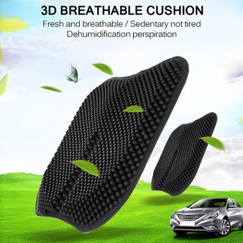 

Seat Mat Universal 3D Breathable Cool Silicone Seat Cushion Summer Home Office Car Massage Non-Slip Chair Sofa