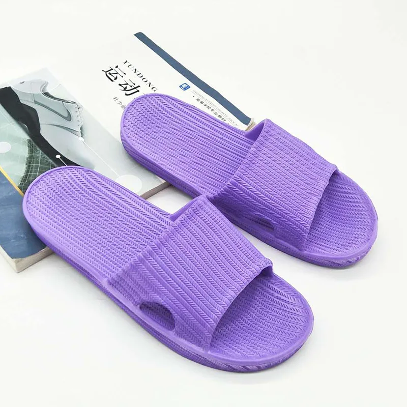 

2019 New Style New Arrival Comfortable Eva Wheat Pattern Slippers Anti-slip Home Slipper Bathroom Hotel Bathhouse Drag