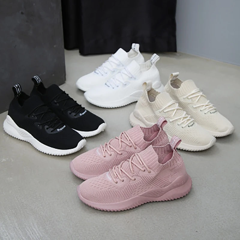 

Light Weight Running Shoes Breathable Athletic Trainers Sneakers Outdoor Flat-Bottom Shoes Spring Summer Sneakers
