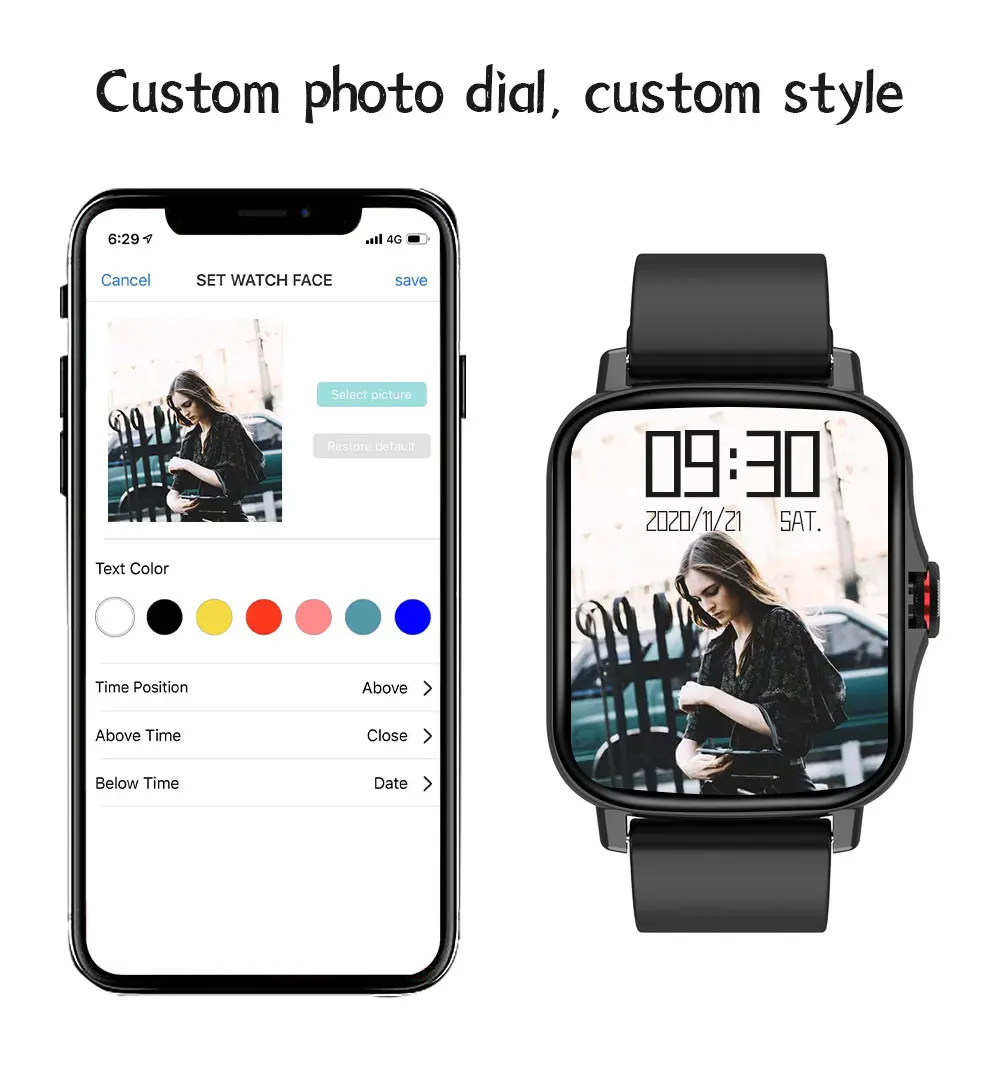 2021 GTS2 Smartwatch Bluetooth Call Fitness Tracker Heart Rate Monitor Waterproof Blood Pressure Clock GTS mini 2 Smart Watch