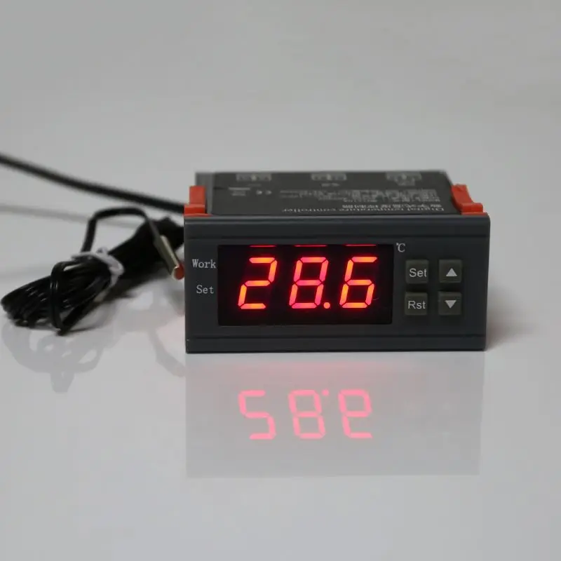 110V 220V Цифровой Температура контроллер 10A охлаждения и нагрева термостата MH-1210A