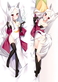 

2020 June Update The Helpful Fox Senko-san sexy pillow case cover anime Bedding Hugging Body pillowcase