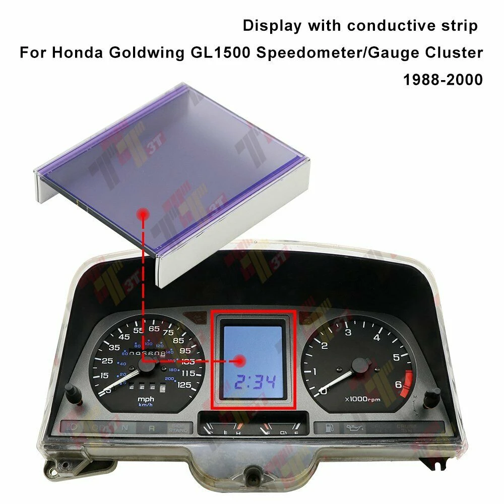 New Lcd Screen For Honda Motorbike Motorcycle Goldwing Gold Wing Gl1500