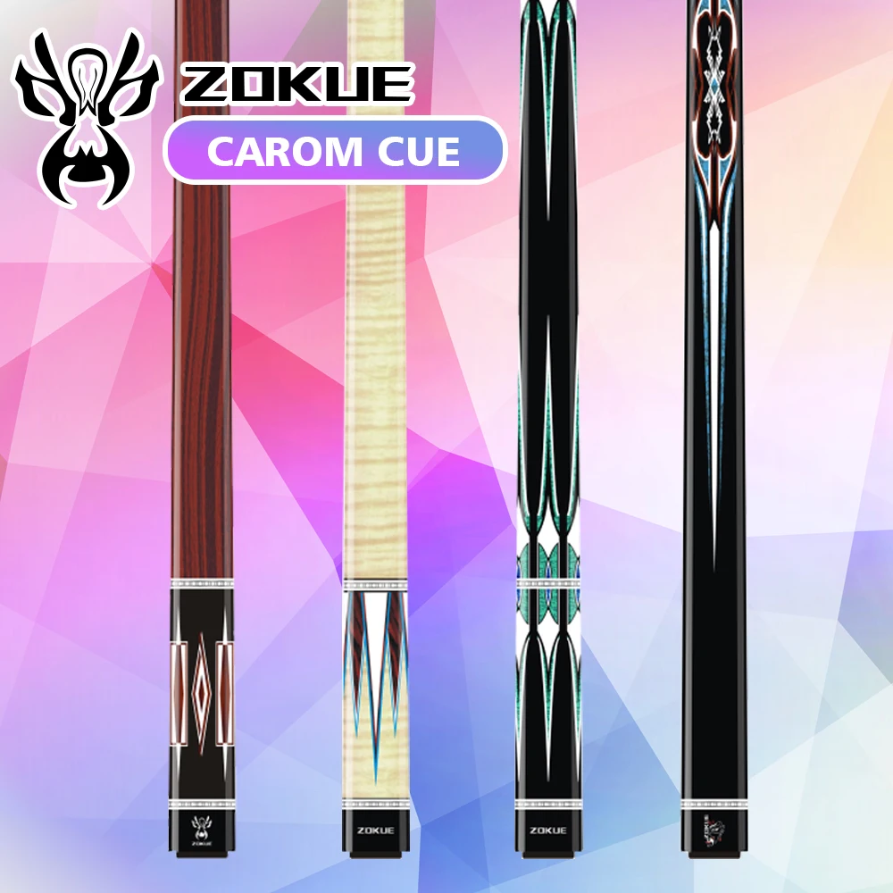 Оригинальный ZOKUE Carom cues3 подушка Cue12mm SKY-FAY Tip142 см выбранный канадский клен