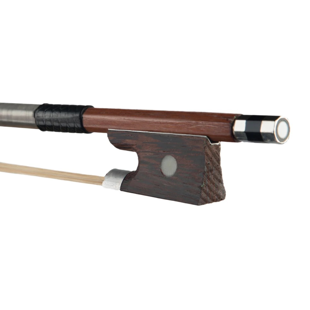 NAOMI VB0908-026 Скрипка Лук палисандр Bowstick Ebony Лягушка овечья кожа обёрточная бумага с монгольским конским волосом аксессуары струны