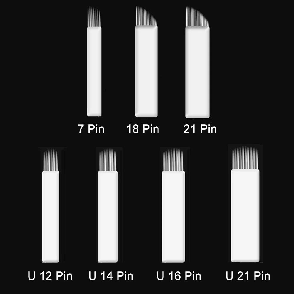 Иглы для татуировок U12/U14/U16/U21 0 2/0 25 мм 50 шт. | Красота и здоровье