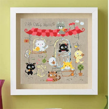 

Cross Stitch Set Chinese Cross-stitch Kit Embroidery Needlework Craft Packages Cotton Fabric Floss New Designs Embroidery3130