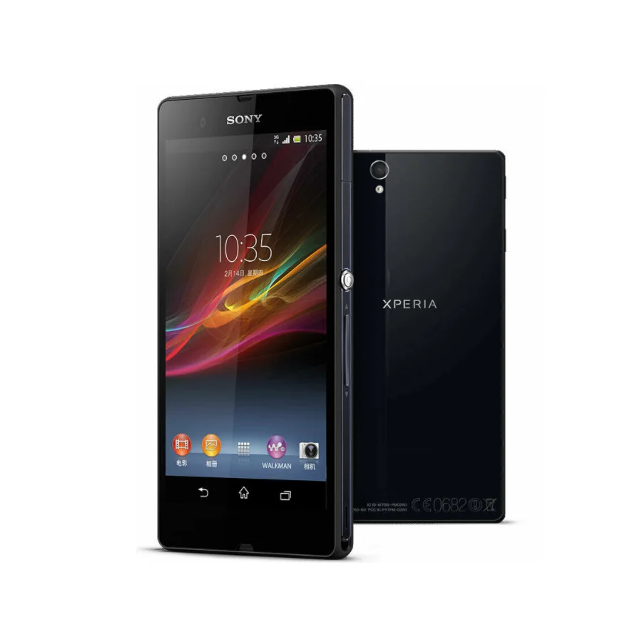 Мобильный телефон sony Xperia Z C6603 LTE 4G 5," 1080x1920 p 2 Гб ОЗУ 16 Гб ПЗУ четырехъядерный 13.1мп камера Android калфон NFC