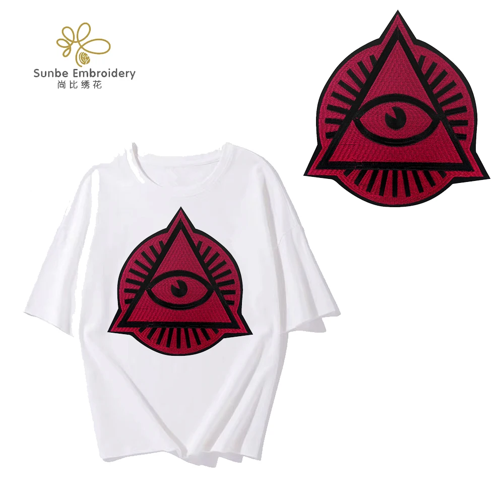 Evil Eye Patch Iron Sew On T Shirt Jacket Jeans Bag Embroidered Badge Embroidery 