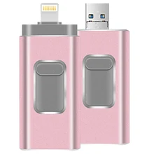Флешка 128 ГБ диск на ключ iOS Usb флэш-накопитель для iPhone/iPad/Android телефон 3,0 USB флешка для iPhone6 7 8 X XS XR