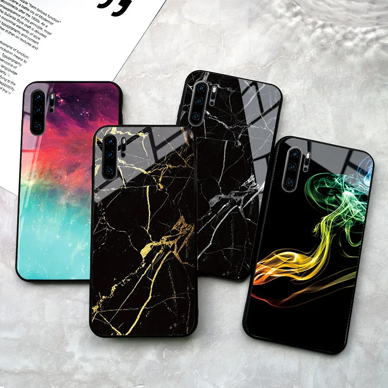 Designer Phone Case For Huawei P9 P10 P20 P30 Mate 9 10 20 Nova 3 3i 4 Honor 7A 8X 8A 8C Pro Lite Nebula Starry Sky |
