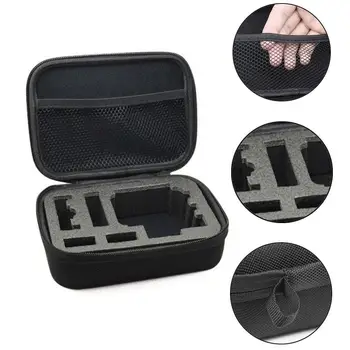 

Portable Small EVA Action Camera Case For GoPro Hero Black Box 5 6 17cm Sj4000 4K H9r Xiaomi Go Pro Yi 7 Eken 4 Accessory S S0O1