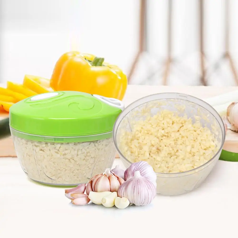Ручной измельчитель для пищевых продуктов ABS струны из нержавеющей стали овощные