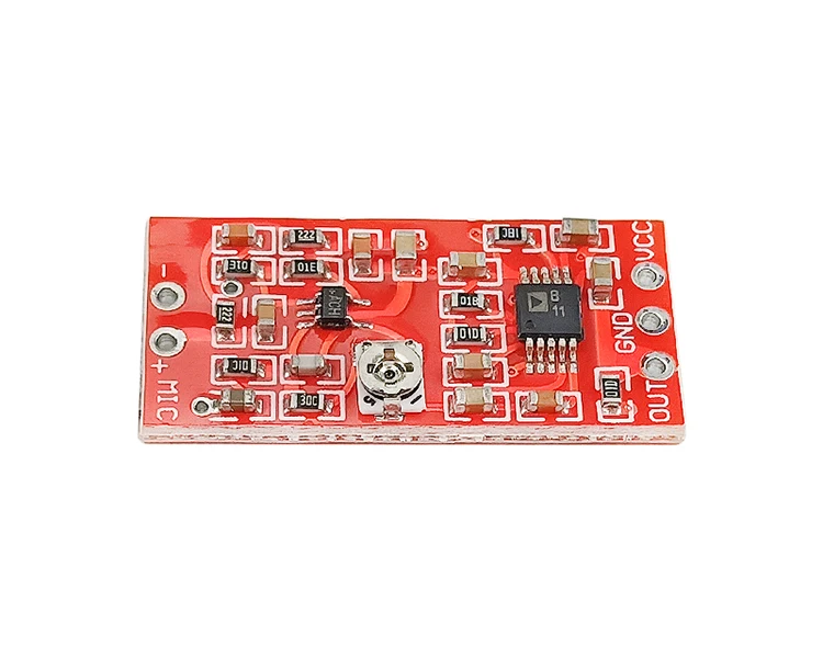 módulo de captação com sistema ssm2167, amplificador de compressão de voz, 1 peça