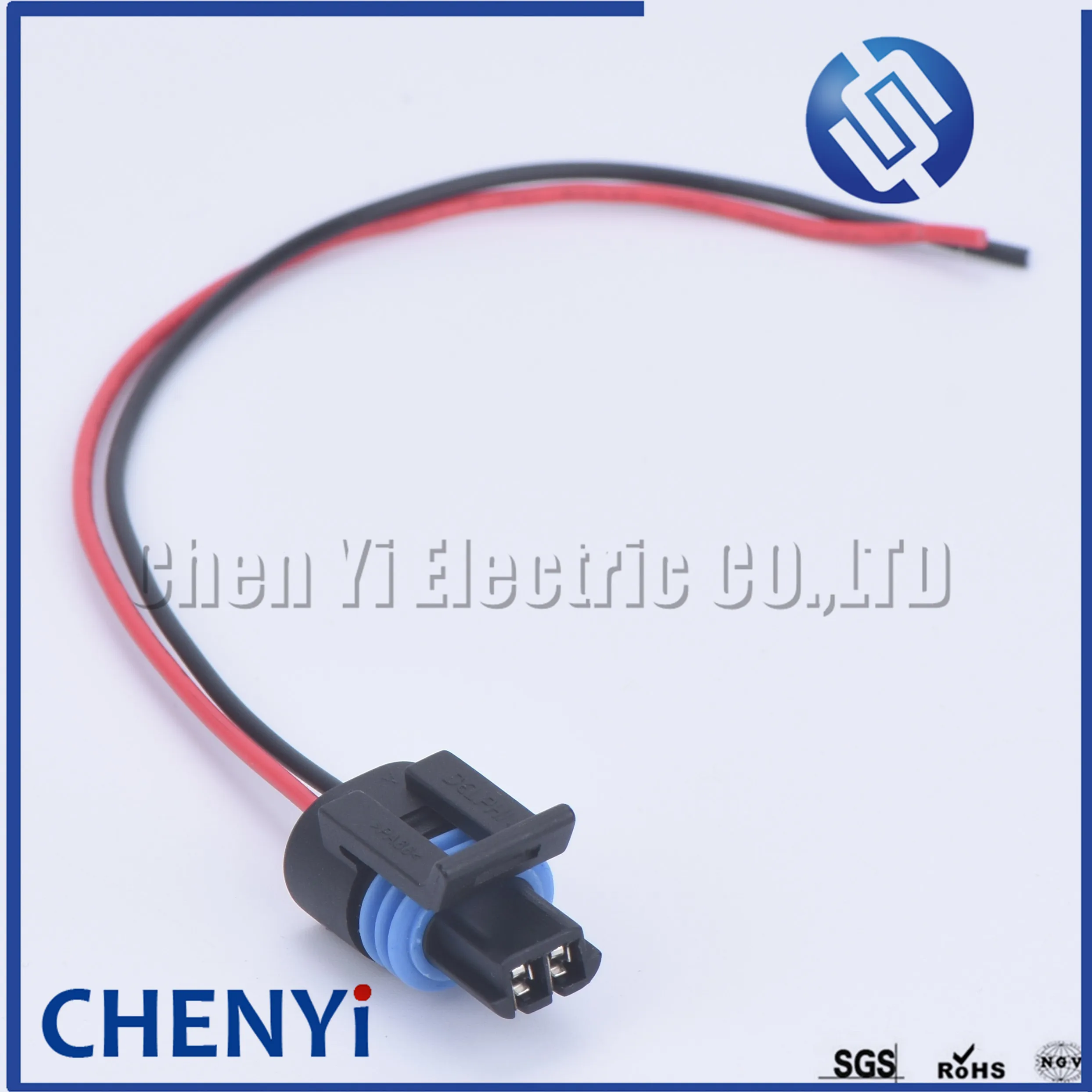 OTOTEC 2-Pin Air Temperature Sensor With Connector | 25036751 Replacement For GMC Jimmy, Safari, Sonoma & Pontiac Models