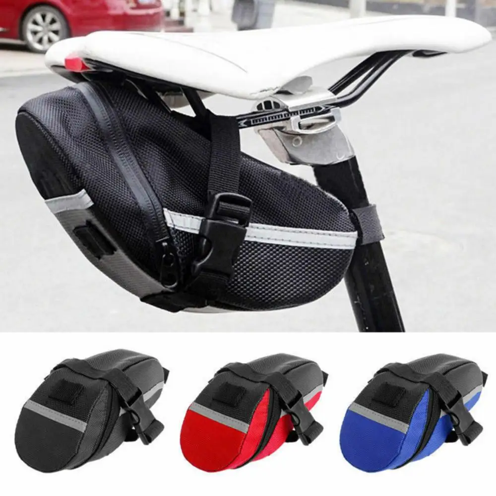 Bicycle Saddle Bag Mtb Road Bike Seatpost Bag Seat Storage Bag With