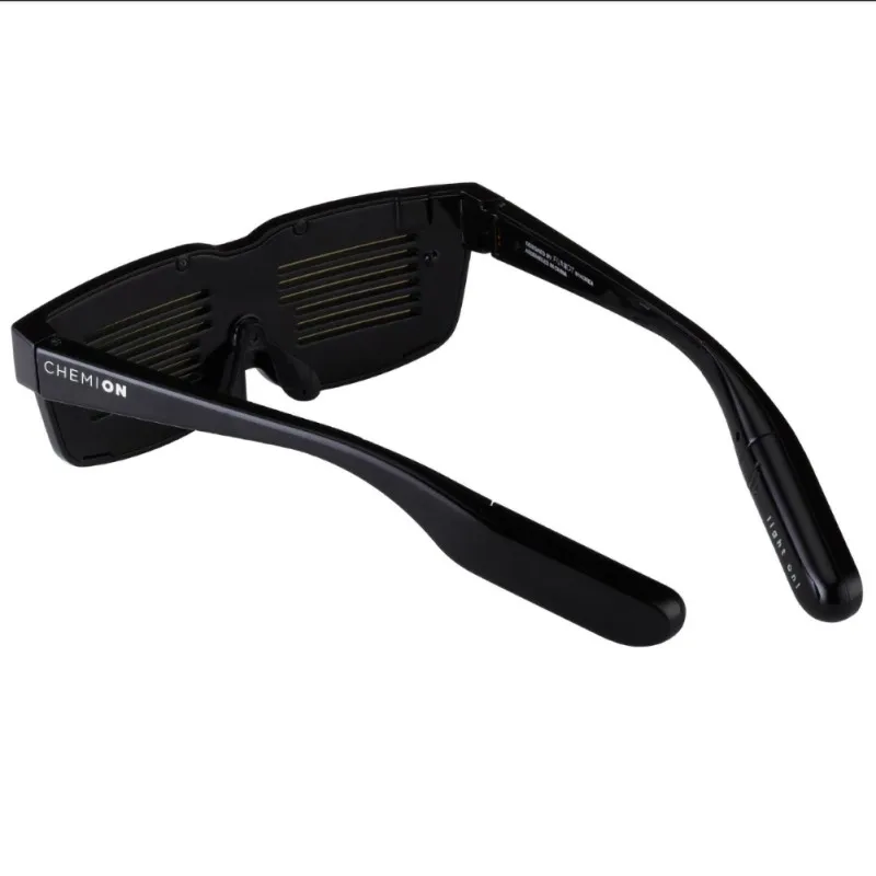 

Bluetooth LED Glasses Dynamic Glowing Light Sunglasses Night Christmas Party Flashing Eyewear Fashion Matching Items