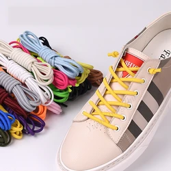 1pair Shoelaces Elastic No Tie Shoelace Children Adult Unisex Sneakers Shoe Lace Quick Lazy Laces Fit Shoe String