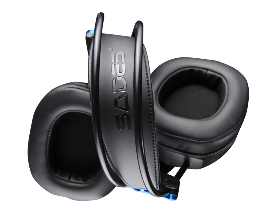 Вибрирующие наушники SADES Xpower Plus глубокие басы стереогарнитура с объемным звуком