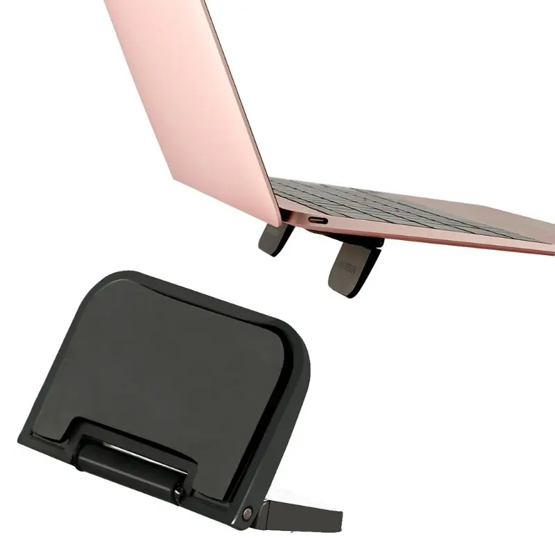 2Pcs Notebook Cooling Bracket Laptop Stand Cooler Radiator Holder Foldable For MacBook Air Mac Book Pro 1