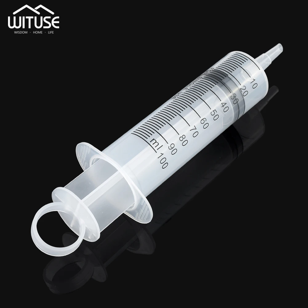 

150ml Wholesale Nutrient Sterile Plastic Reusable Feeding Acc Big Home Large Hydroponics Cat Dog Tools Health Syringe Measuring