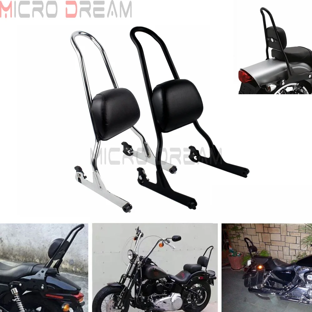 Мотоциклетная съемная спинка для багажа для Harley Softail FLSTF FLSTFB FLSTSB FLSTSE FXST FXSTB FXSTC FXSTS 06-UP