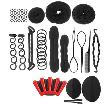 

2020 New 40pc Hair Styling Accessories Kit Hair Bun Maker Hair Accessories for Women Girl