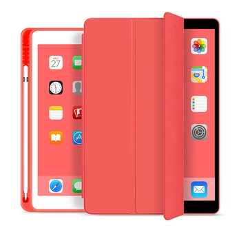 

For iPad Air 4 Case for iPad Pro 11 2020 2018 Case for New iPad Air 10.9 2020 Case with Pencil Holder Case for iPad 8th 10.2