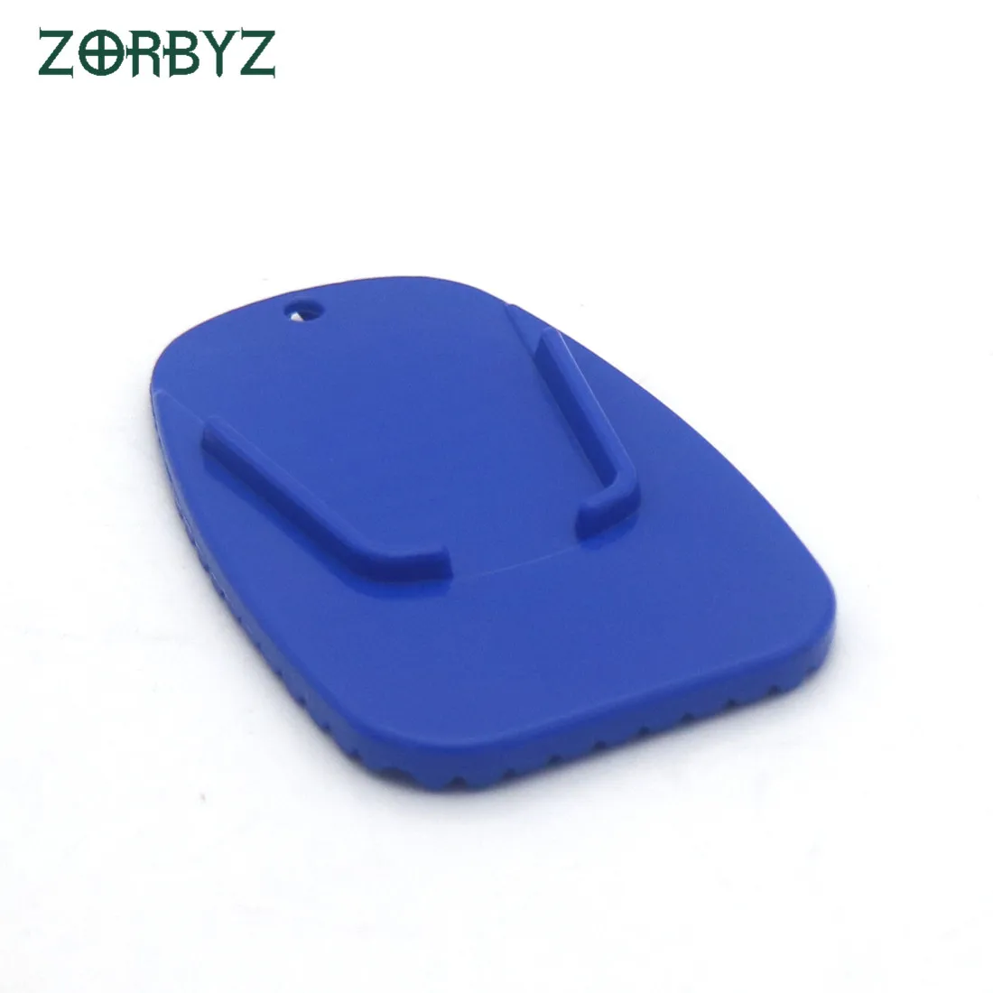 ZORBYZ синяя боковая Подставка для велосипеда Байкерская подставка парковки Harley Honda