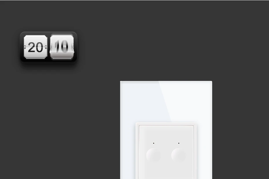 Livolo стандарт США 2 комплекта 1 способ zigbeeswitch, Хрустальная стеклянная панель, 110~ 250 В настенная розетка, стандарт 16А, без логотипа